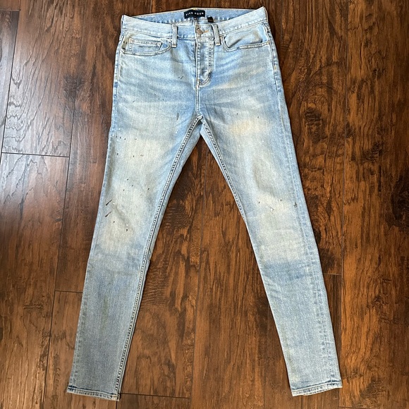 Five Four Gustav Skinny Jeans Size 32x32 Black, Light and blue jeans - Picture 3 of 6